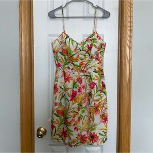 J. Crew Seaside Floral Printed Cami Dress Size 8